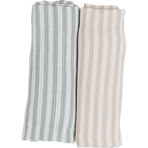 Bubaba BY FreeON tetra pelena muslin 2/1 prugice green 70x70 cm green