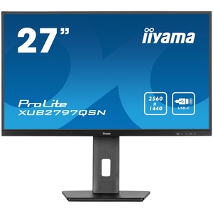 IIYAMA XUB2797QSN-B2, 27" IPS QHD, 100Hz, 1ms, HDMI, DisplayPort, USB-C, monitor