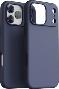 Dviced silikonska MagSafe maska za iPhone 17 Pro Max - Plava