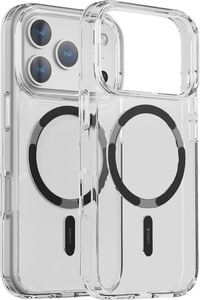 Dviced MagSafe prozirna maska za iPhone 17 Pro - Crna