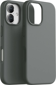 Dviced silikonska MagSafe maska za iPhone 17 - Siva