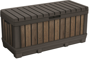 KETER Deco Kentwood vrtna kutija 350 l, smeđa