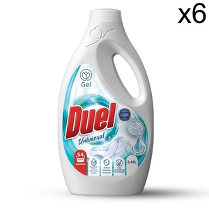Duel tekući deterdžent Universal 2,45 l, 6 komada