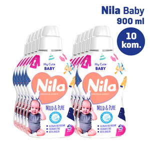 NILA omekšivač za rublje My Cute Baby 900 ml, 10 komada