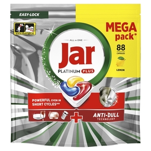 Jar Platinum+ kapsule za strojno pranje posuđa, 88 kom