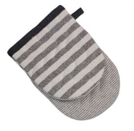 Essenza Cook rukavica za kuhinju, 13x19 cm, sive pruge