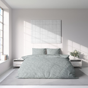 EssenzaSleep posteljina Adela, 200x200 cm, mint cvijeće