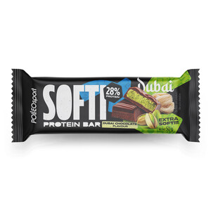 POLLEOsport  Softi Protein Bar, Dubai Chocolate, 50 g