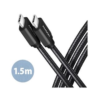 Axagon BUCM3-CM15AB kabel, USB-C 3.2 Gen1, 1.5m, crna