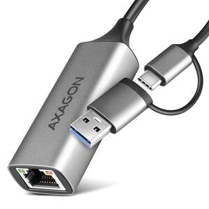 Axagon ADE-TXCA adapter USB-C > USB-A, Gigabit Ethernet