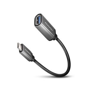 Axagon RUCM-AFAC adapter, USB-C na USB-A, 0.2m, crna