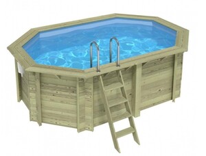 Drveni bazen NEMO 4,3x3 - V.1,31 m - metalni okvir