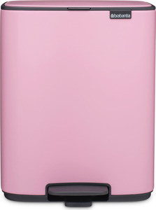 Brabantia Bo kanta s pedalom, 12 l, roza