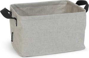 Brabantia sklopiva košara za rublje, 35 l, siva