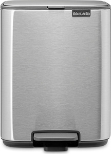 Brabantia Bo kanta s pedalom, 7 l, mat čelik