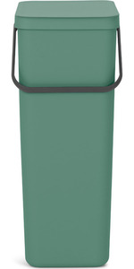Brabantia Sort & Go kanta za recikliranje, 40 l, zelena