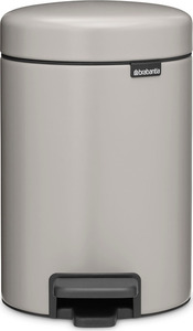 Brabantia NewIcon kanta s pedalom, 3 l, siva