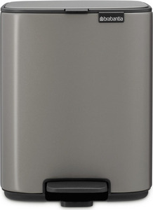 Brabantia Bo kanta s pedalom, 7 l, platina