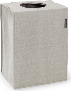 Brabantia pravokutna vrećica za rublje, 55 l, siva