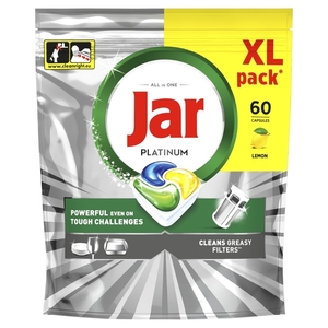 Jar Platinum, kapsule za strojno pranje posuđa, 60 kom