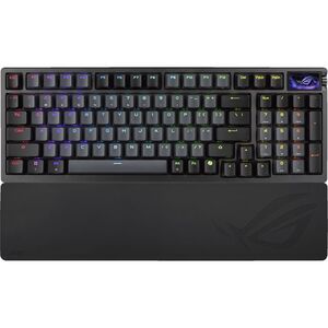 Asus ROG Azoth 96 HE, bežična mehanička tipkovnica, ROG HFX V2 Magnetic Switch, crna