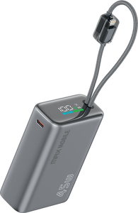 MaxMobile Powerbank T205ALP 20000mAh, PD, USB-C, 45W, sivi