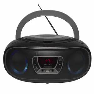 Denver TCL-212, Boombox radio/CD/USB/MP3/BT, sivi
