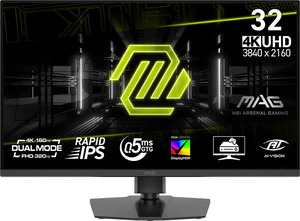 MSI MAG 322URDF E16, 31.5" UHD IPS, 160Hz, 0.5ms, 2xHDMI, DisplayPort, monitor