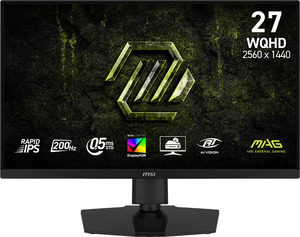 MSI MAG 274QPF E20, 27" QHD IPS, 200Hz, 0.5ms, 2xHDMI, DisplayPort, USB-C, monitor