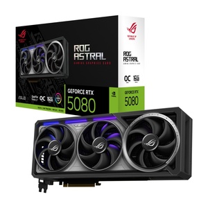 Grafička kartica Asus, ROG ASTRAL nVidia GeForce RTX 5080 16GB GDDR7, PCIe 5.0, 3x DisplayPort, 2x HDMI (90YV0LV0-M0NA00)