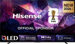 Hisense 100" Hi-QLED Smart TV 100E7S PRO, 4K Ultra HD, VIDAA Smart, 144Hz Game Mode