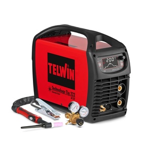 TELWIN PRO+ inverterski aparat za zavarivanje TIG-MMA TECHNOLOGY TIG 222 AC/DC-HF/LIFT VRD 230V, 5-200A