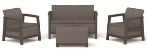 Keter Scandi Linea vrtna garnitura, Mountain Grey & Graphite