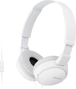 Sony MDR-ZX110AP, žičane naglavne slušalice, bijele (MDRZX110APW.CE7)