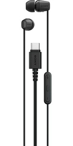 Sony IER-EX15C, žičane In-Ear slušalice, USB-C, crne (IEREX15CB.CE7)