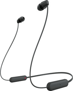 Sony WI-C100, bežične In-Ear slušalice, crne (WIC100B.CE7)