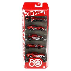 Hot Wheels autići Mattel 80 godina, 5-Pack