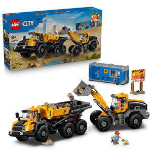 LEGO® City Kamion i bager s prednjim utovarivačem 60494