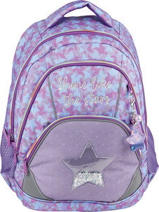 Školski ruksak, ergonomski, Soft Street, GLITTER STAR