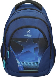 Školski ruksak, ROUND UEFA CL, plavi