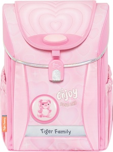 Školska torba, ergonomska, TIGER FAMILY, Joy Pink Days