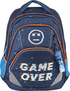 Školski ruksak, ergonomski, Soft Street, GAME OVER