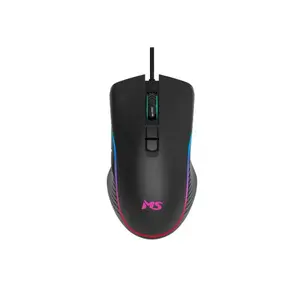 MS NEMESIS T-102C, gaming miš, 12800 DPI, žičani, crni, MSP20058