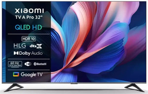 Xiaomi 32" QLED TV A Pro 32 2026, HDTV, Google Smart TV, Google Cast