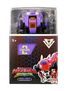 Dinoster Dinocubes Raptorbot, ljubičasta