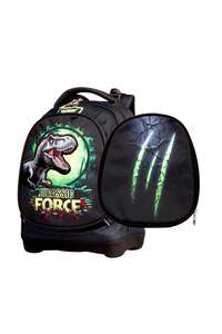 Školski ruksak, TARGET, SUPERLIGHT 2 FACE, JURRASIC FORCE