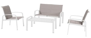Hesperide set vrtnog namještaja Elyn 64 x 31 x 116 cm, bijela, 4/1