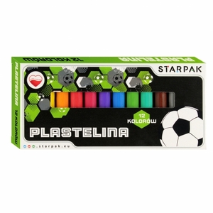 Plastelin, Starpak, Football, 12 kom