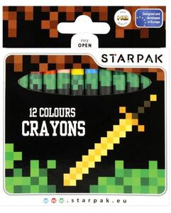 Pastele, voštane, Starpak, Pixel, 12 kom