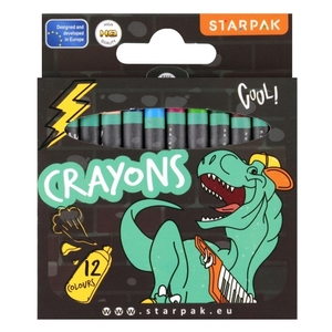 Pastele, voštane, Starpak, Dino, 12 kom